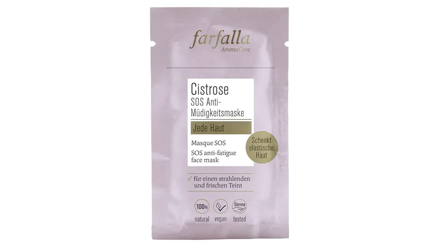 Farfalla Cistrose SOS Anti-Müdigkeitsmaske 7 ml