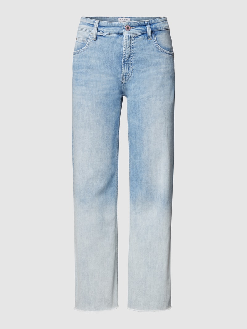 Mid Rise Culotte in hellblau