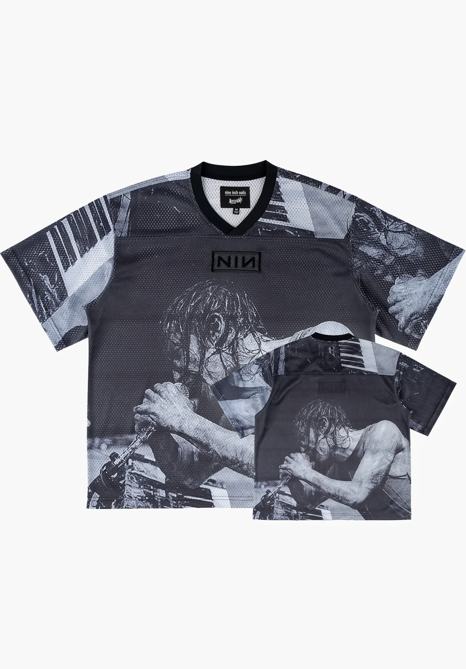 x NIN Closer Mesh Football Jersey