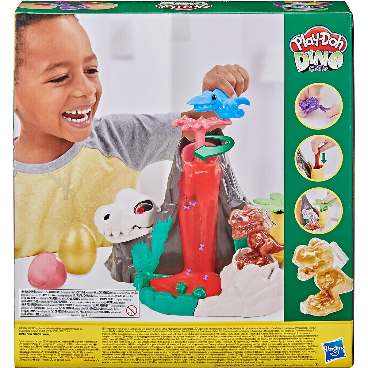 Play-Doh Slime Dino Crew Die Dino-Insel Vulkan