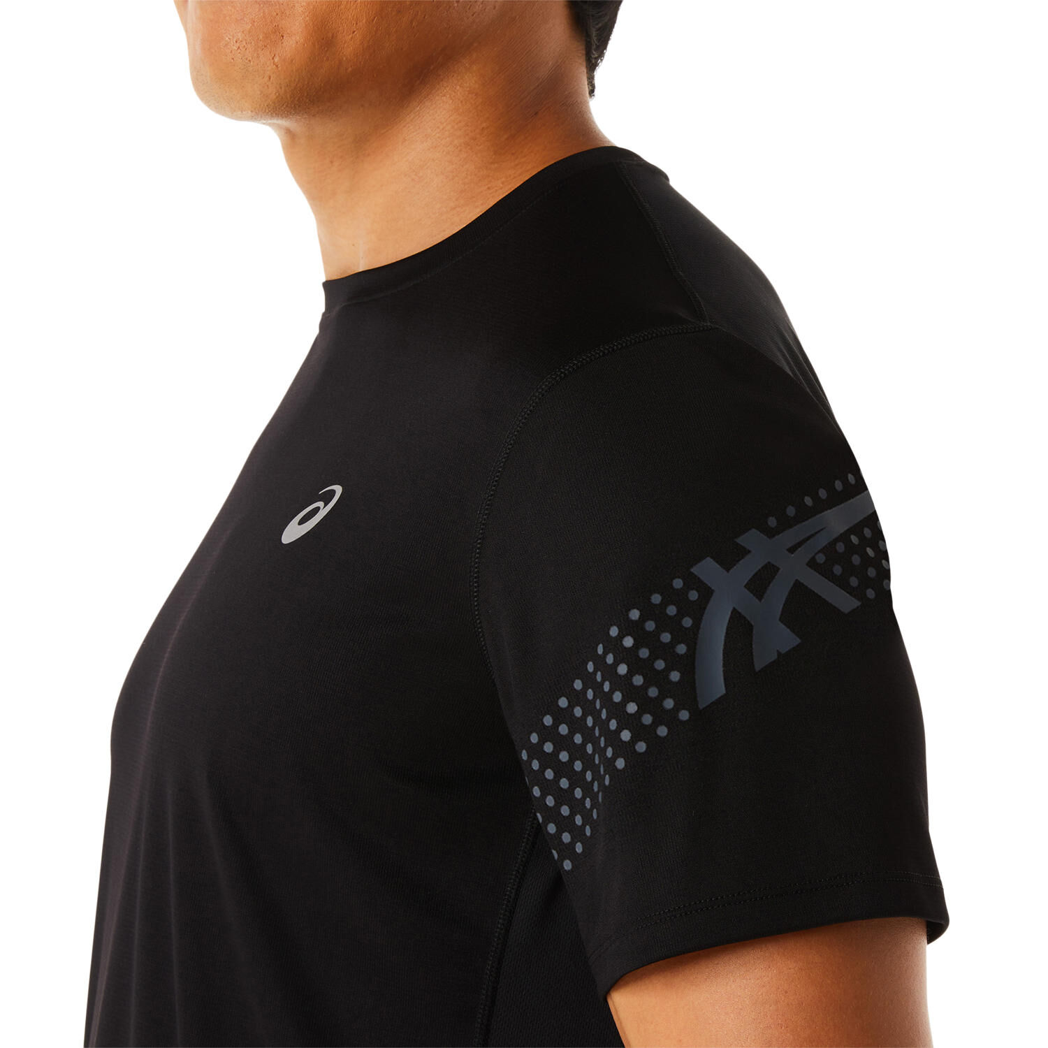 Icon Laufshirt Herren - Schwarz