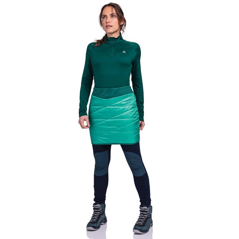 Schöffel Thermo Skirt Stams L Outdoorrock Damen