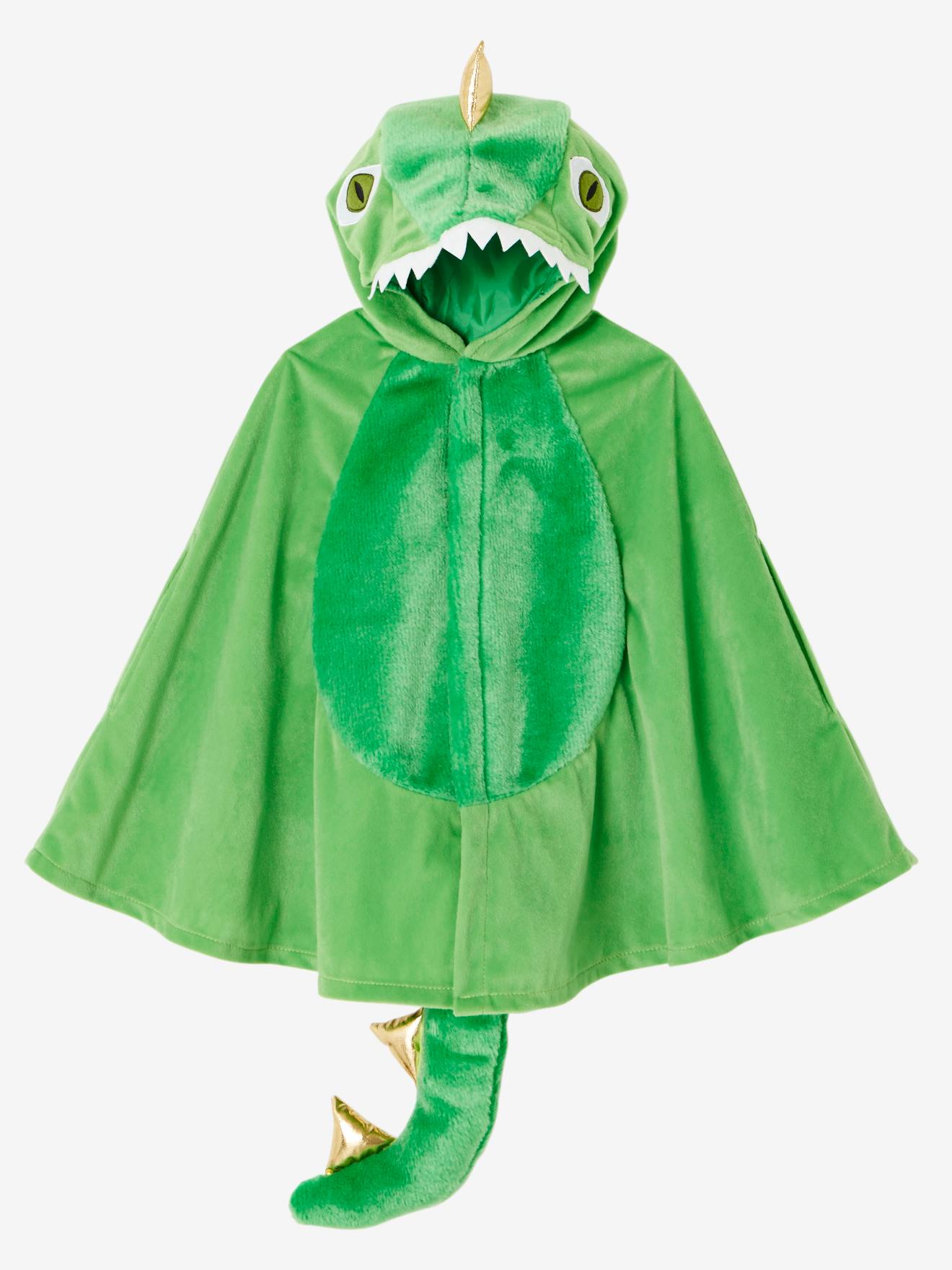 Déguisement dinosaure vert