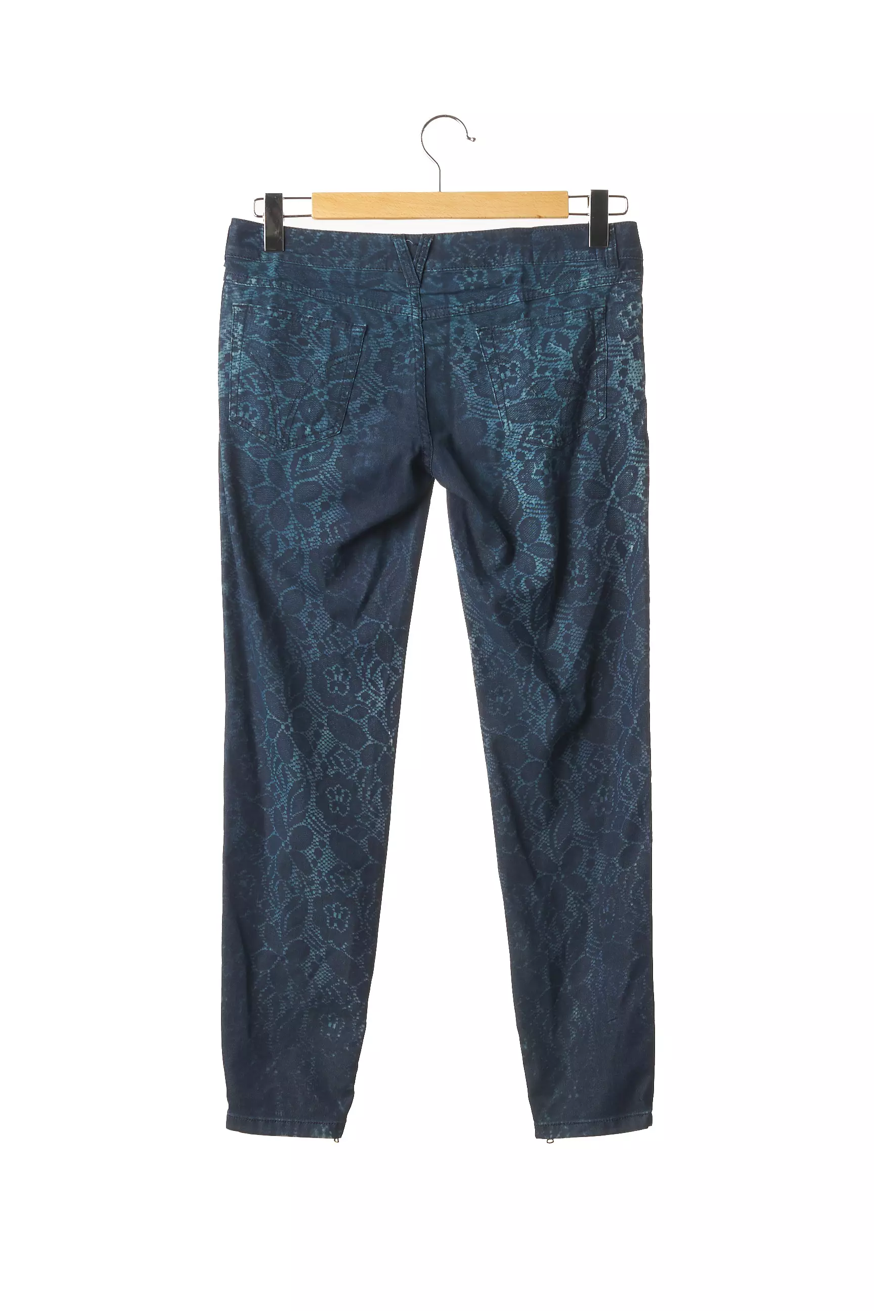Dolce Gabbana Pantalon7 8 Femme couleur bleu