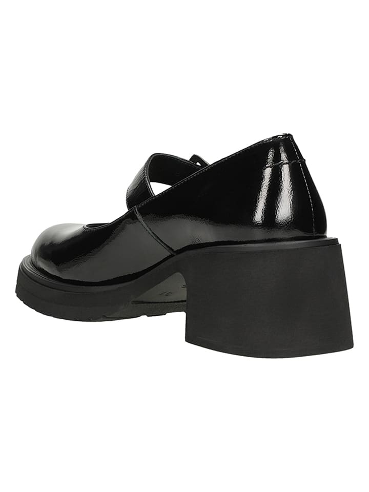 Wojas Leder-Pumps in Schwarz günstig kaufen