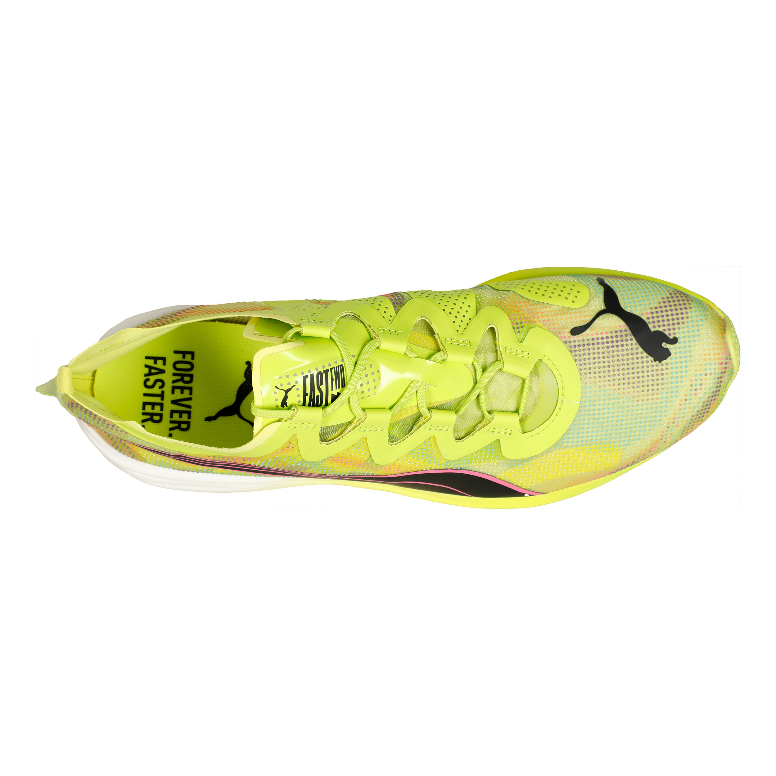 FAST-FWD Nitro Elite Psychedelic Rush Wettkampfschuh Herren - Limette, Schwarz