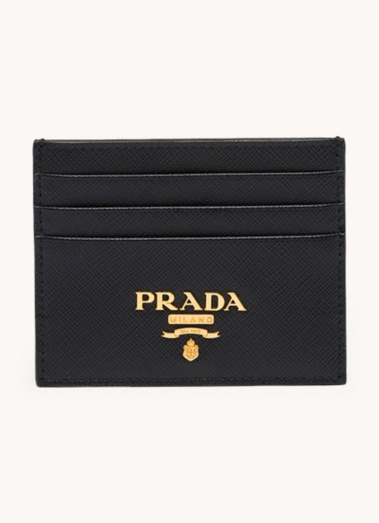 Prada Suport pentru carduri din piele