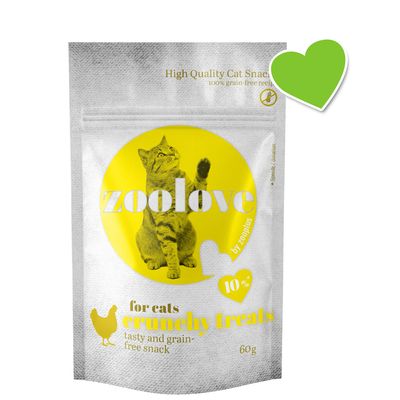 zoolove crunchy treats Huhn - getreidefrei