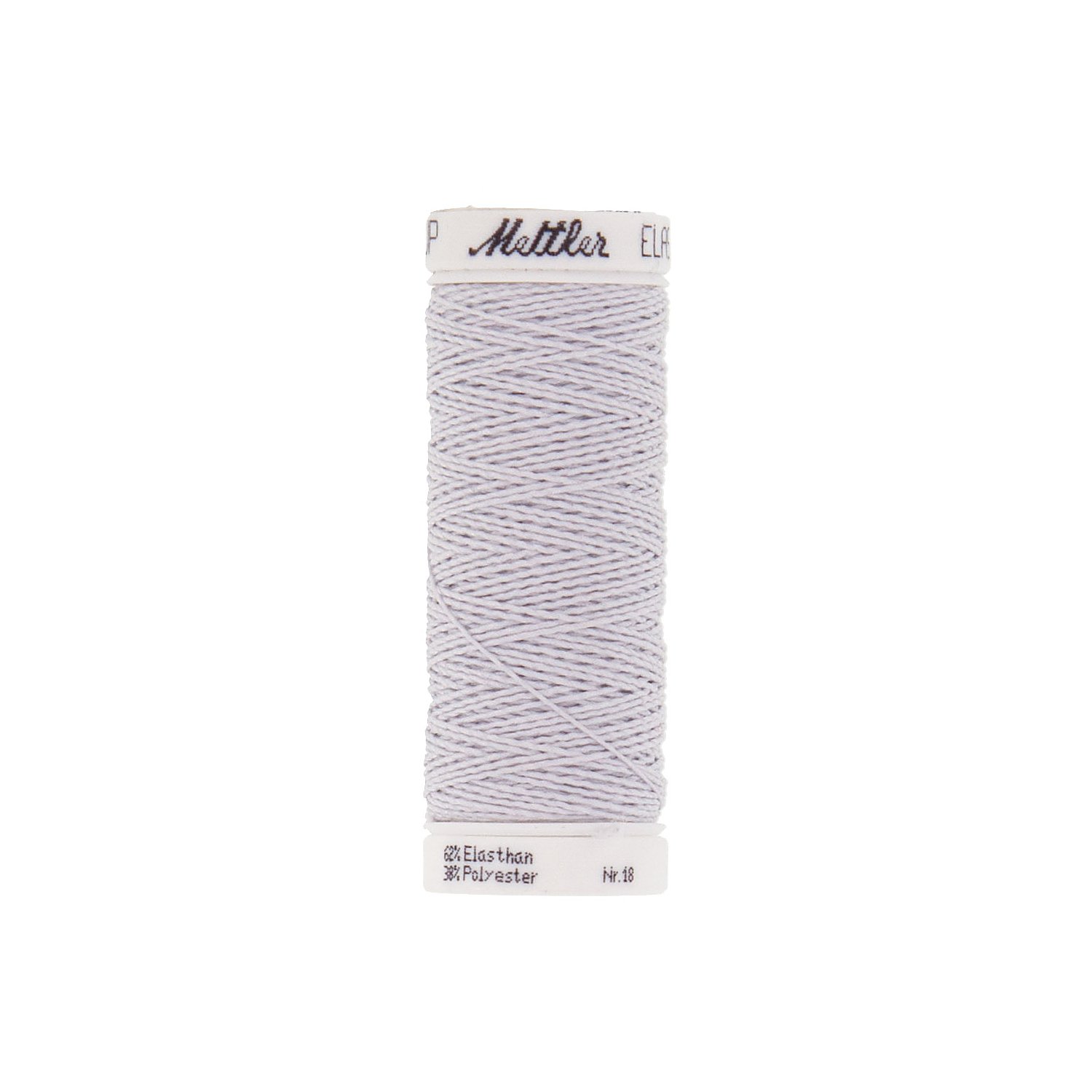 Amann Elastic-Gummifaden, 10 m-Spule, weiß