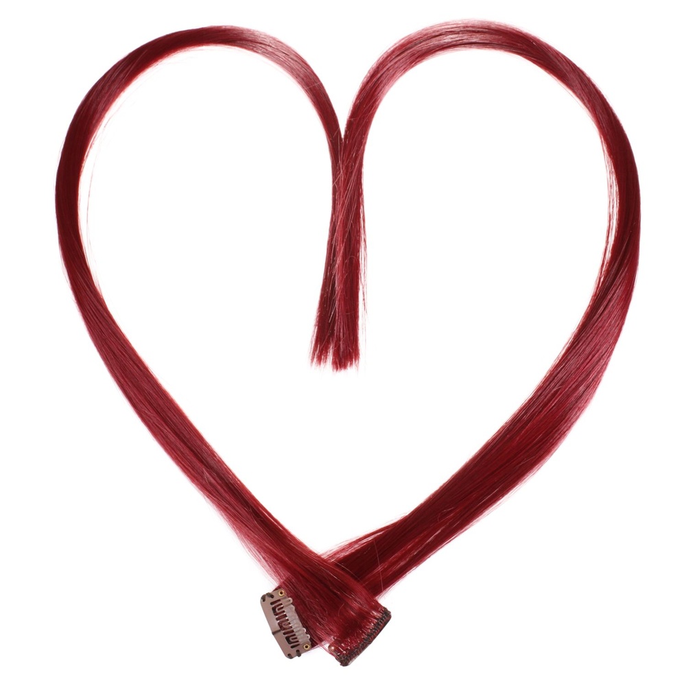 hair2heart Mèches à clip colorées extensions