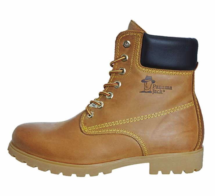 PANAMA JACK Schnür-Stiefeletten braun Napa Vintage