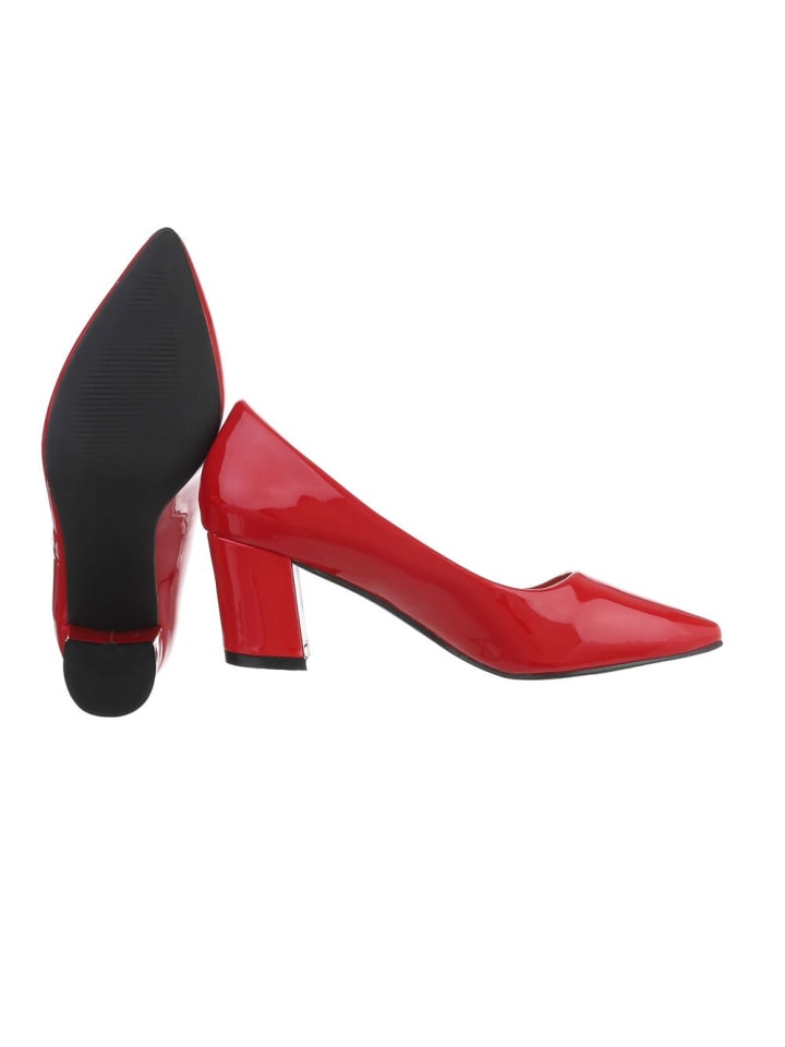 Ital-Design Pump in Rot günstig kaufen