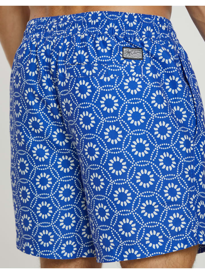 Threadbare Badehose THB Swim Short Lyme in blue günstig kaufen