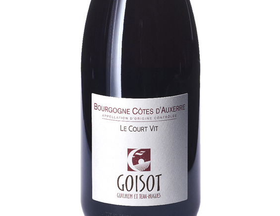 Domaine Goisot Côtes D'Auxerre le Court Vit Rouge 2019 Bourgogne Côtes d'Auxerre