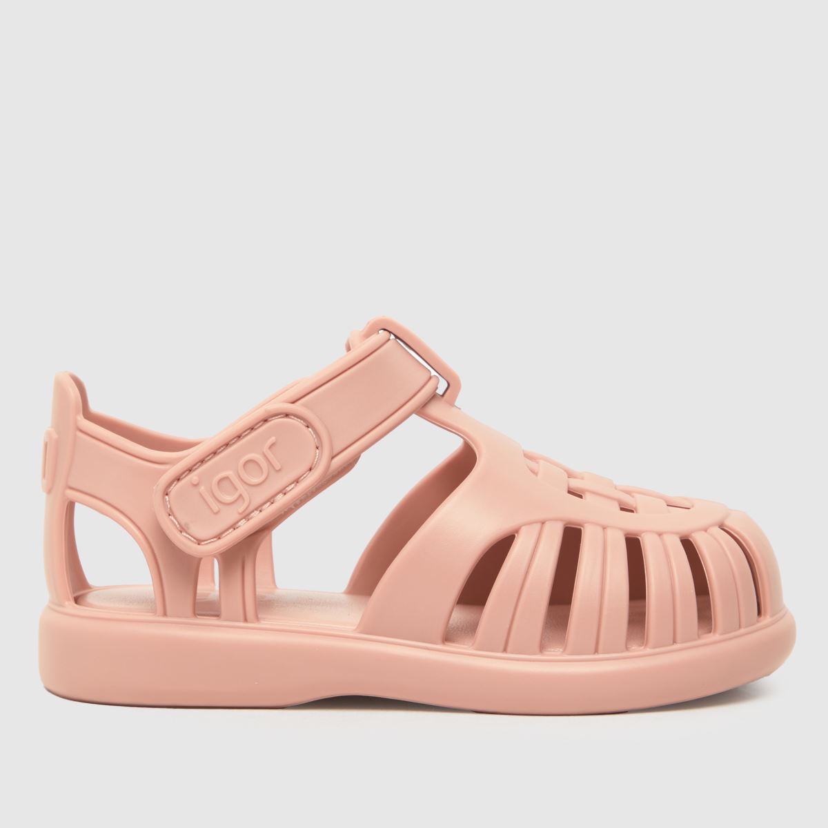 Igor ljusrosa tobby solida flickor sandaler
