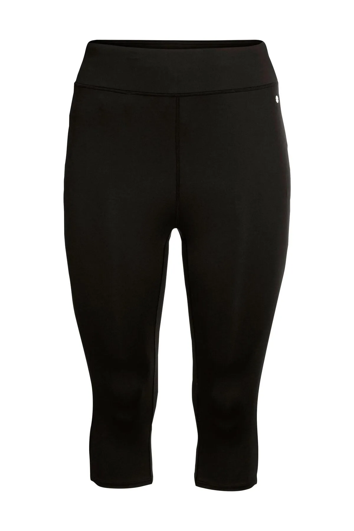 Sheego  Kurze Sporthose - Schwarz - Mittlerer Bund