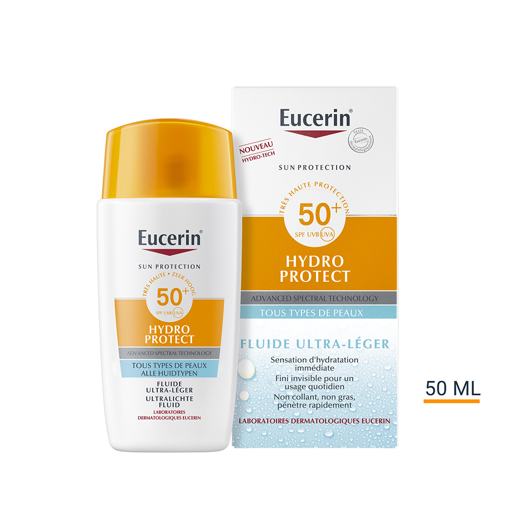 eucerin EUCERIN SUN HYDRO PROTECT FLUIDE ULTRA-LÉGER SPF 50+ 50ml Protection solaire visage