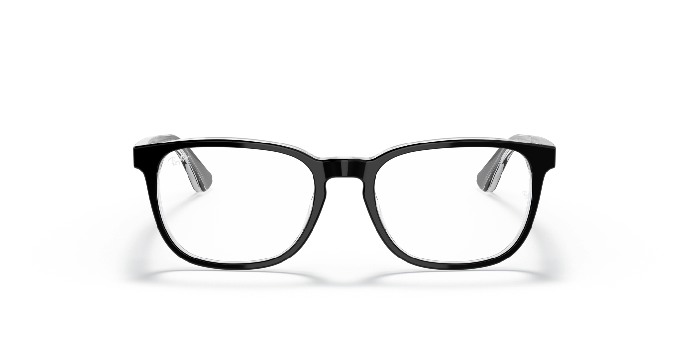 RB1592 OPTICS KIDS - Negru lucios pe transparent