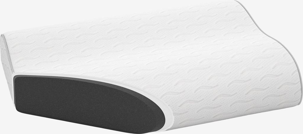 KYRKJA gold Memory foam contour pillow 40x60x11/9 WELLPUR KYRKJA