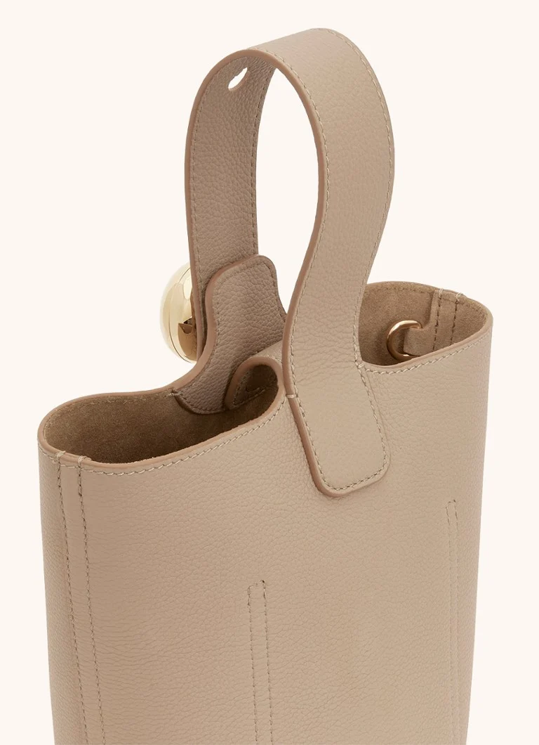 Borsa a tracolla LOEWE Pebble Bucket Mini in pelle di vitello