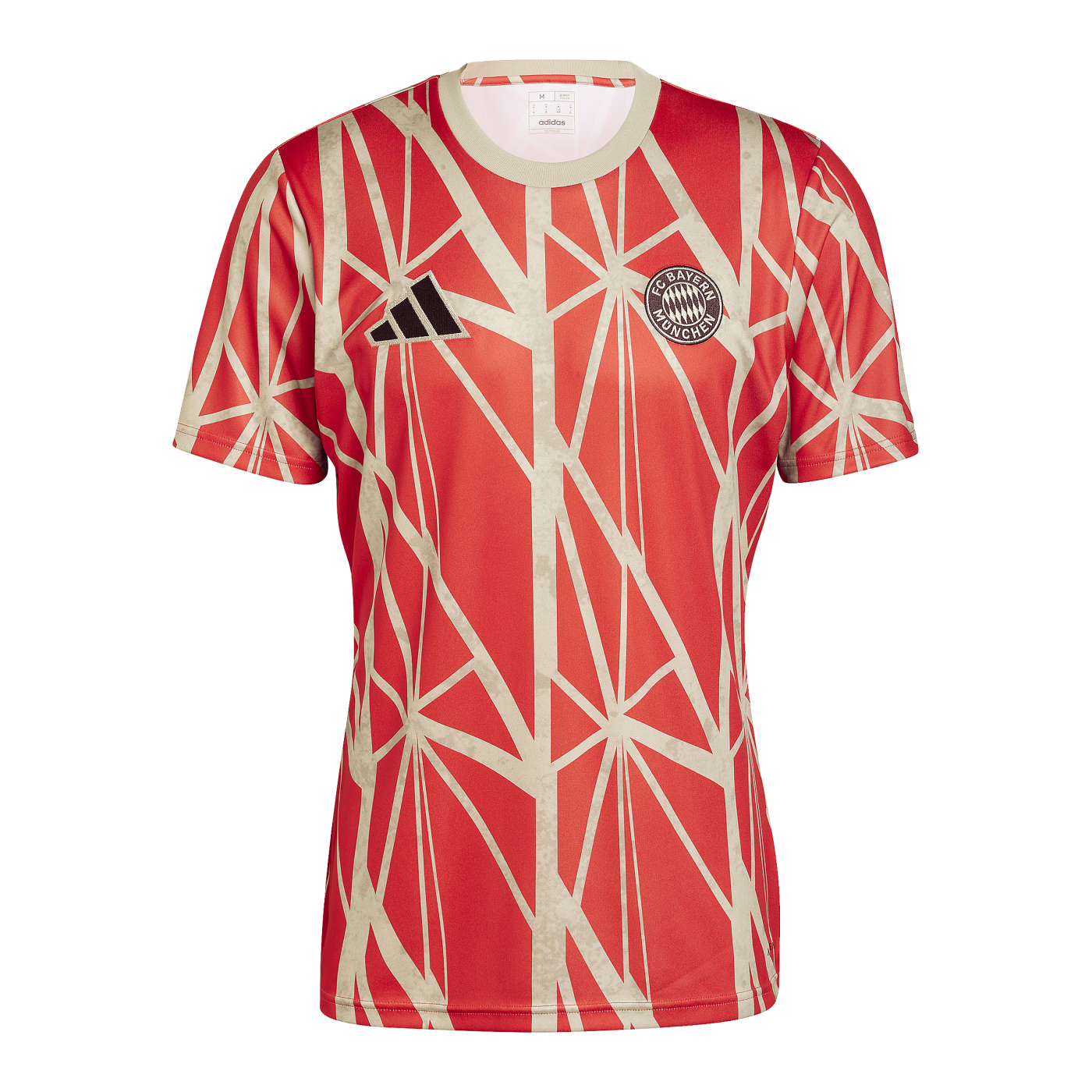 adidas FC Bayern München Prematch Shirt 2024/2025 Rot