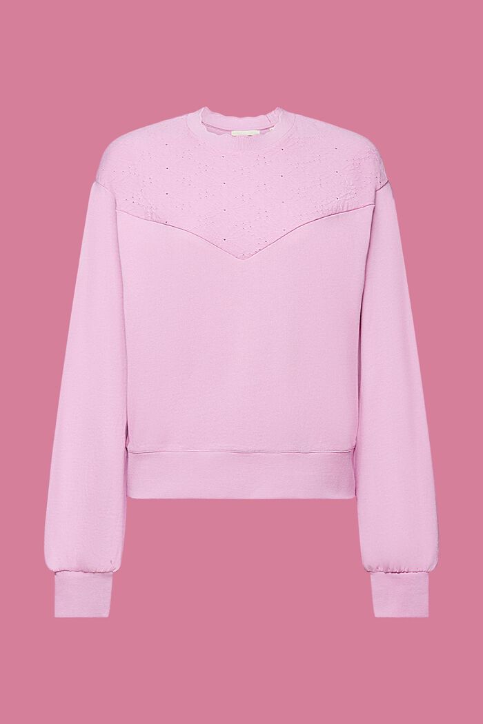 Sweatshirt mit Stickerei
