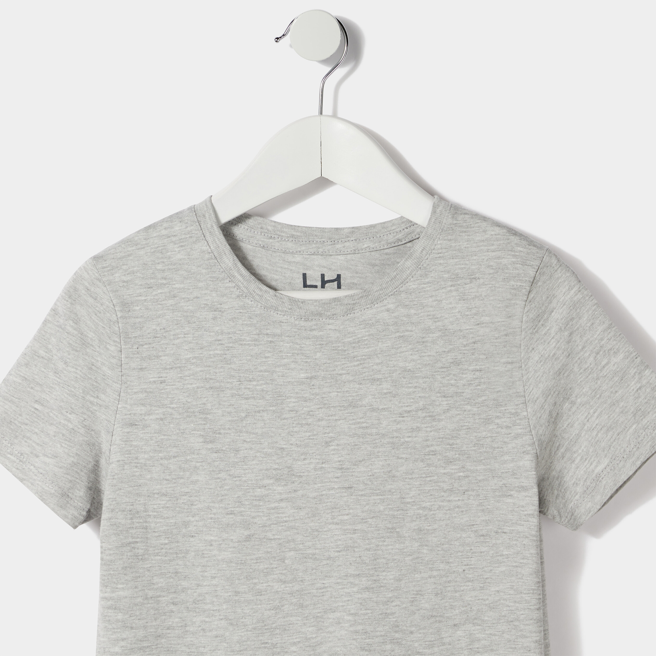 T-shirt manches courtes gris garçon | La Halle