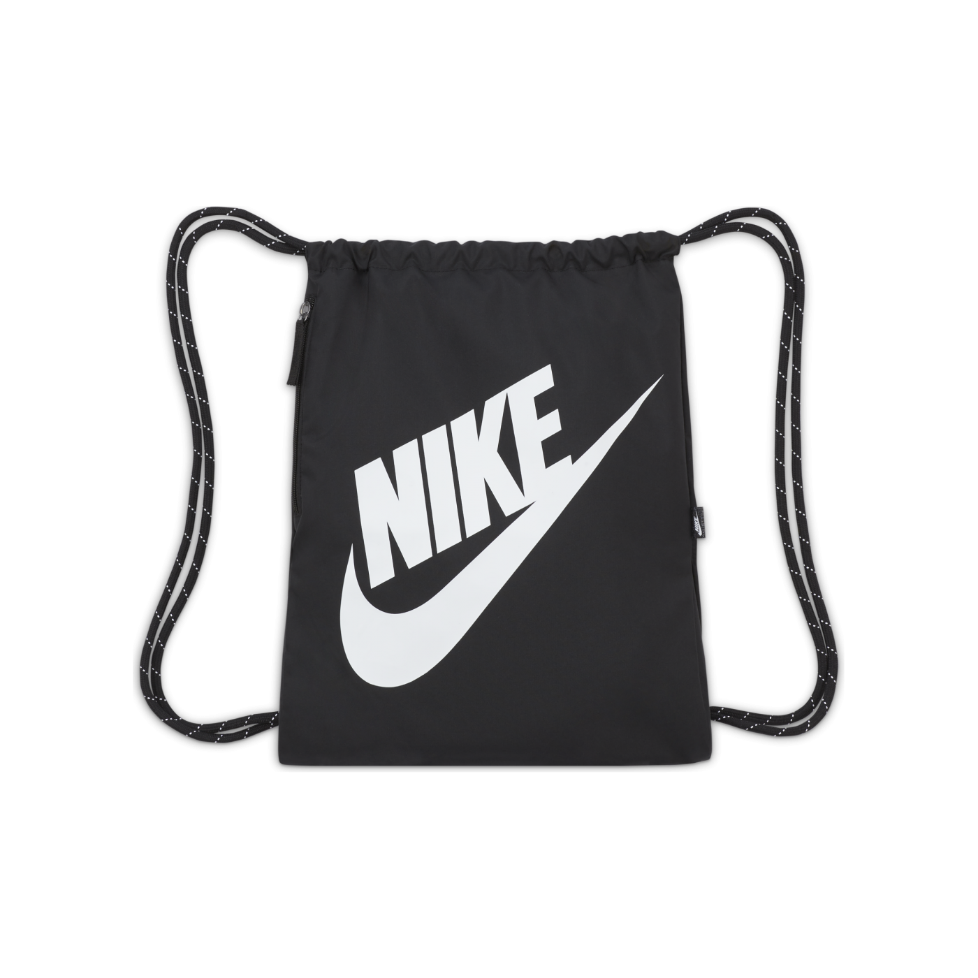 Nike Heritage Gymsack Schwarz Weiss F010