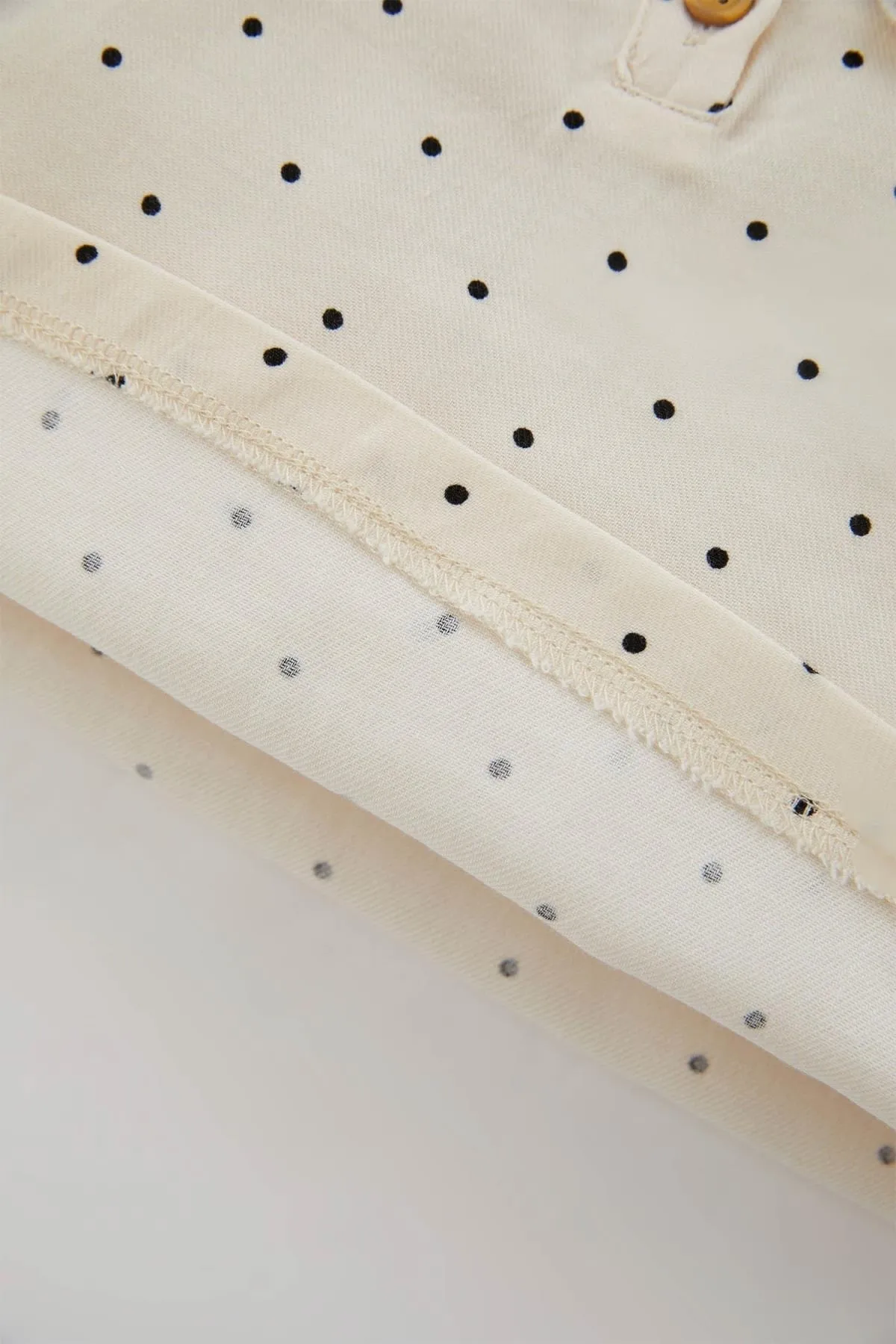 DeFacto  Twill-Langarmshirt mit großem Kragen für Babys