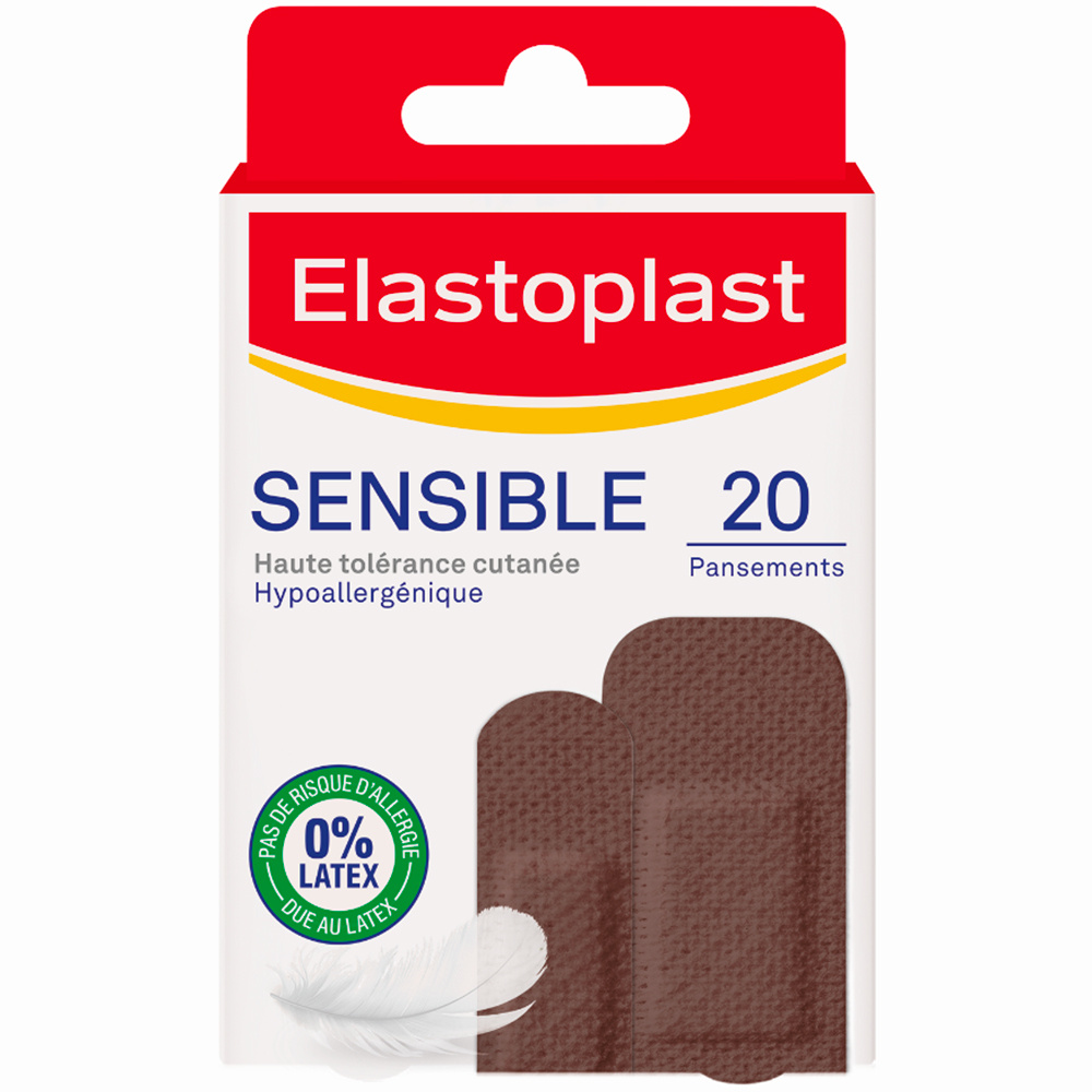 elastoplast Elastoplast Pansements Sensibles 20 pansements (teinte 3) Pansements