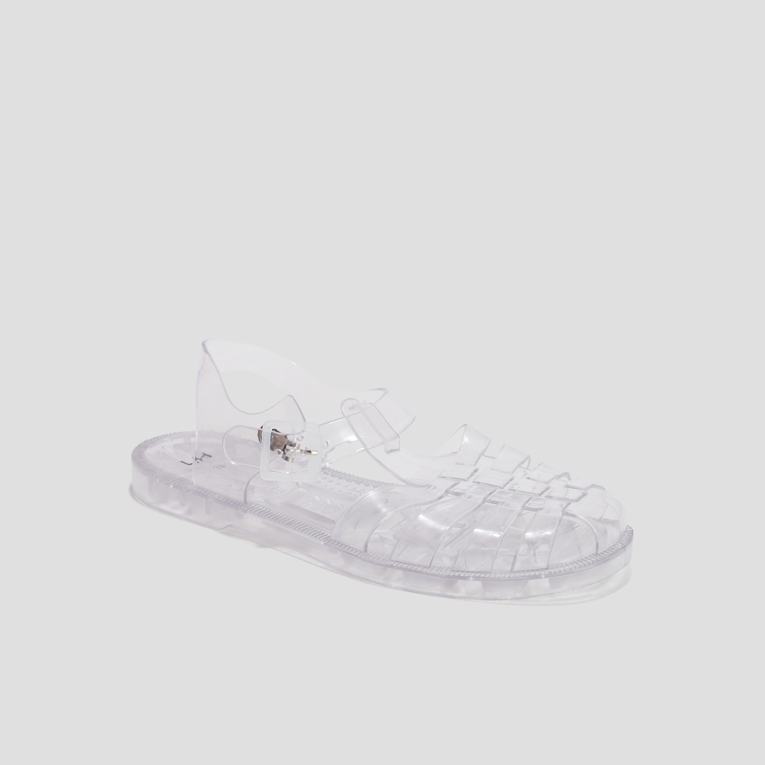 Sandales de plage transparentes multicolore femme | La Halle