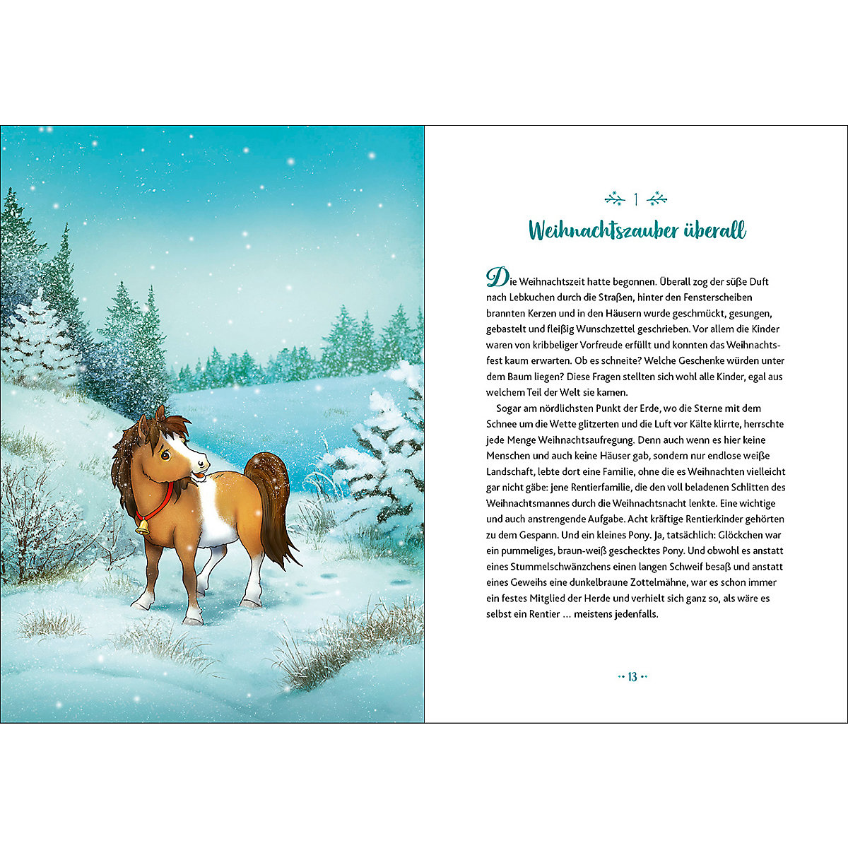 Glöckchen, das Weihnachtspony - Ein magisches Winterwunder