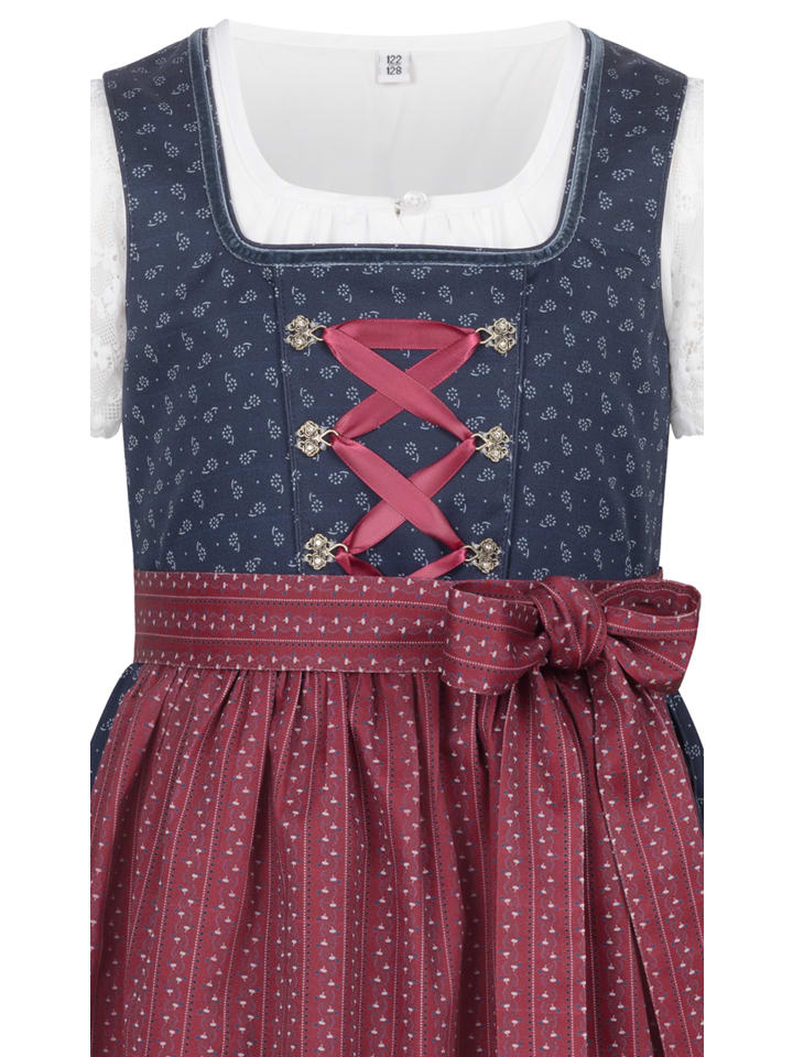 Nübler Kinderdirndl Gesr in Dunkelblau günstig kaufen