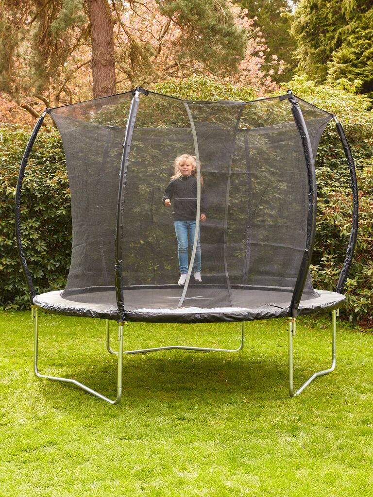 Trampolina FALK FALK Ø305 z siatką czarna