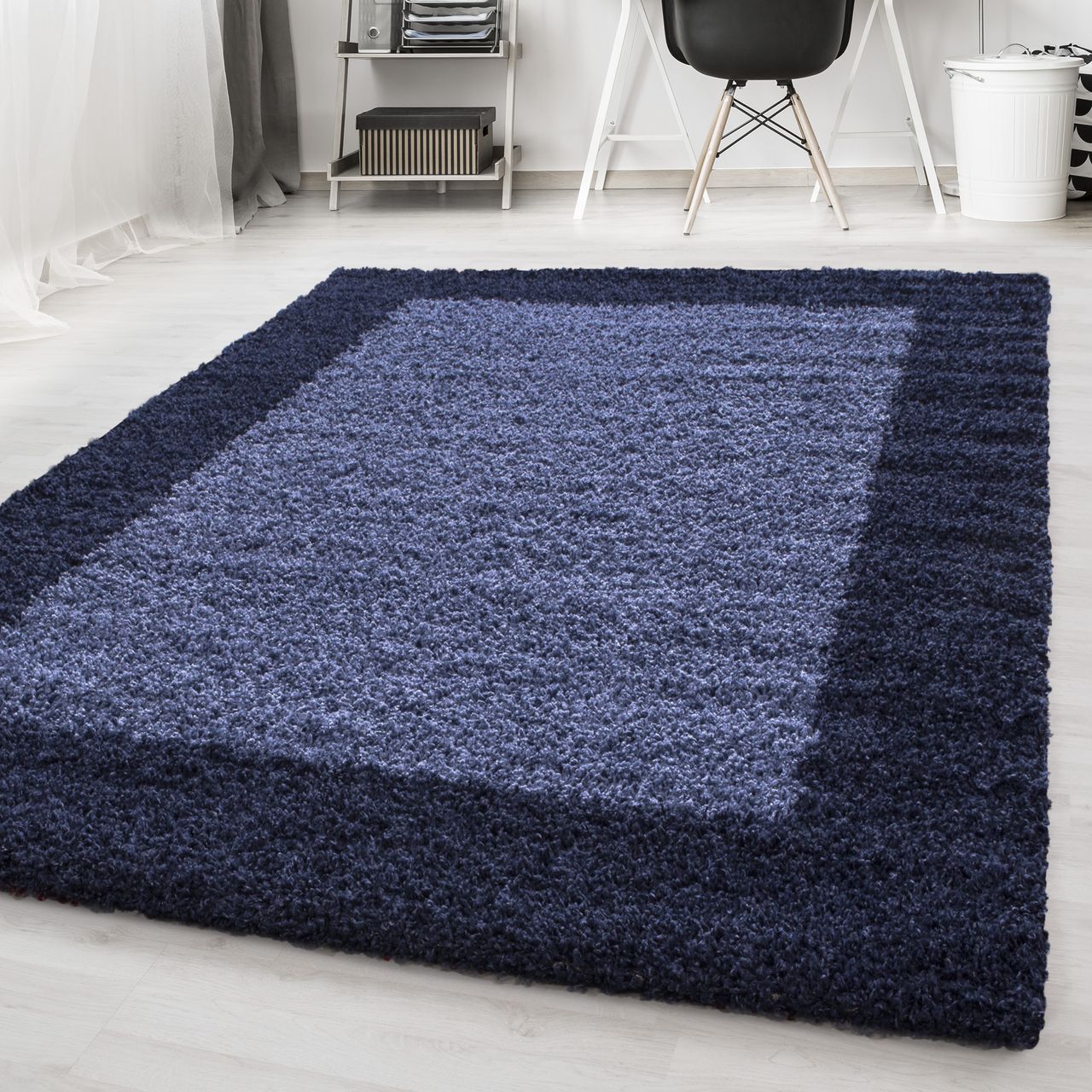 Ayyildiz Teppich, LIFE 1503, NAVY, 60 x 110 cm