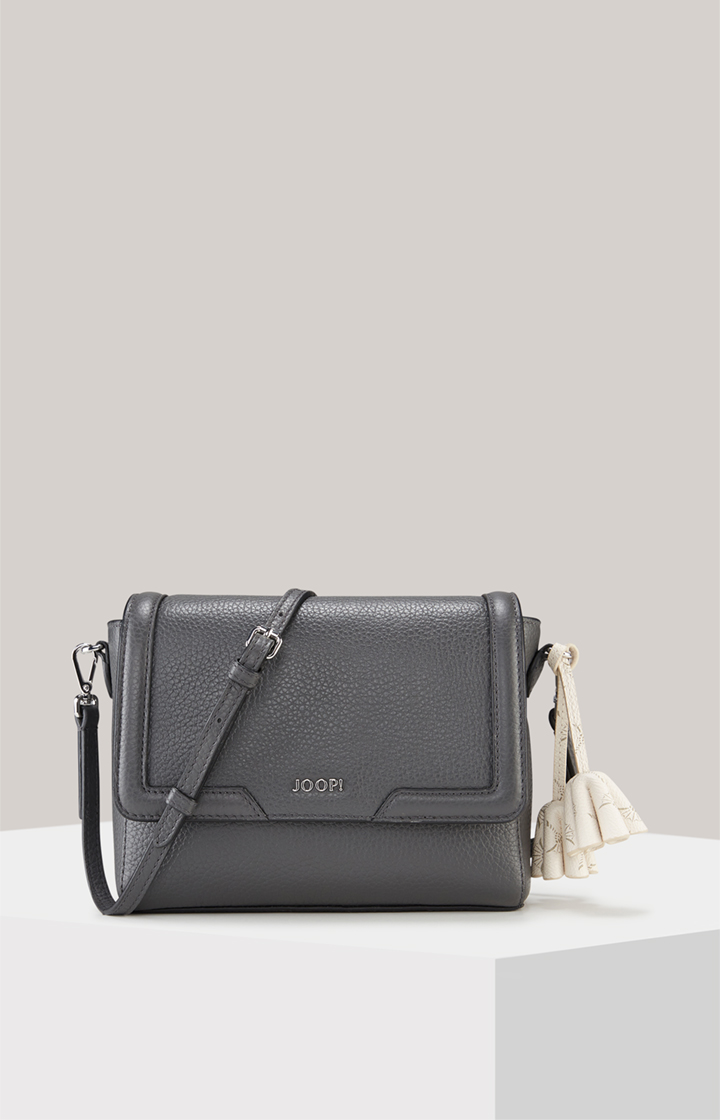 Schultertasche Giada Lorena in Anthrazit