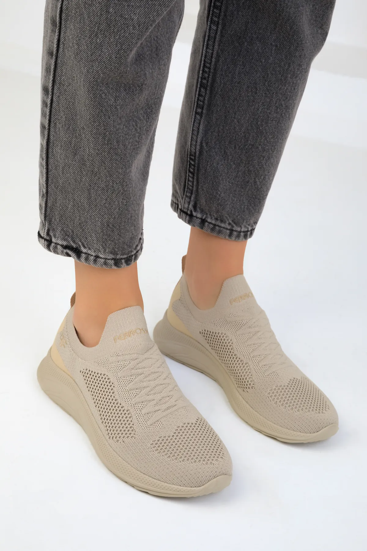 SOHO  Beige Damen Sneakers 16979