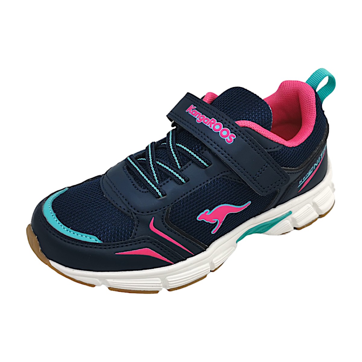 KangaRoos K-Ni Romp Ev 10012/4204 Blau Dark Navy/ Daisy Pink