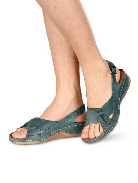 Sandale mit raffinierter Schlaufe