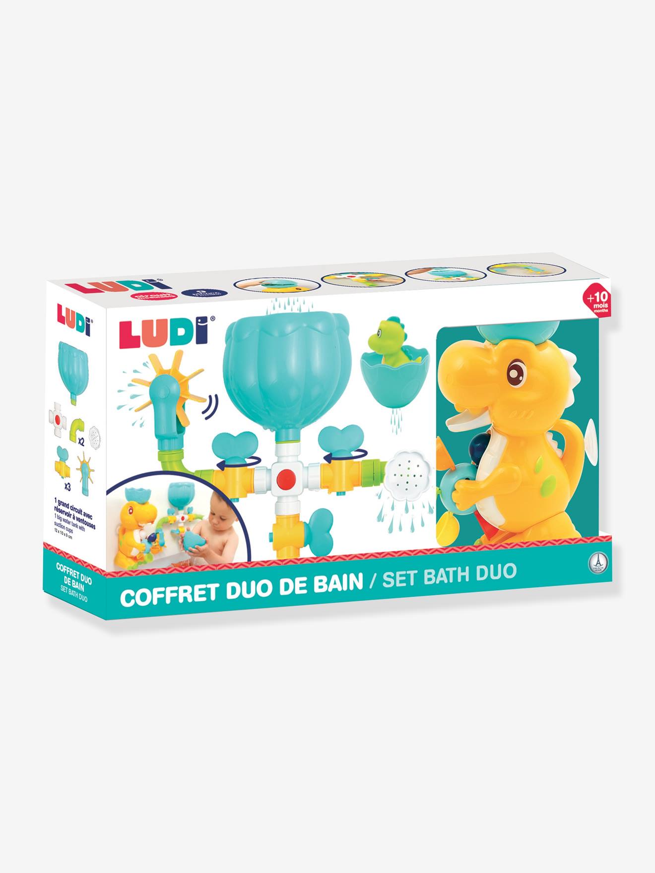 Coffret de bain Dino LUDI multicolore