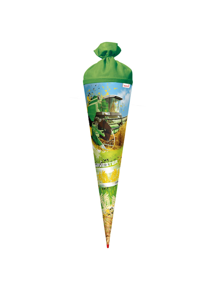 ROTH Schultüte groß Mähdrescher 70 cm in Grün günstig kaufen onesize