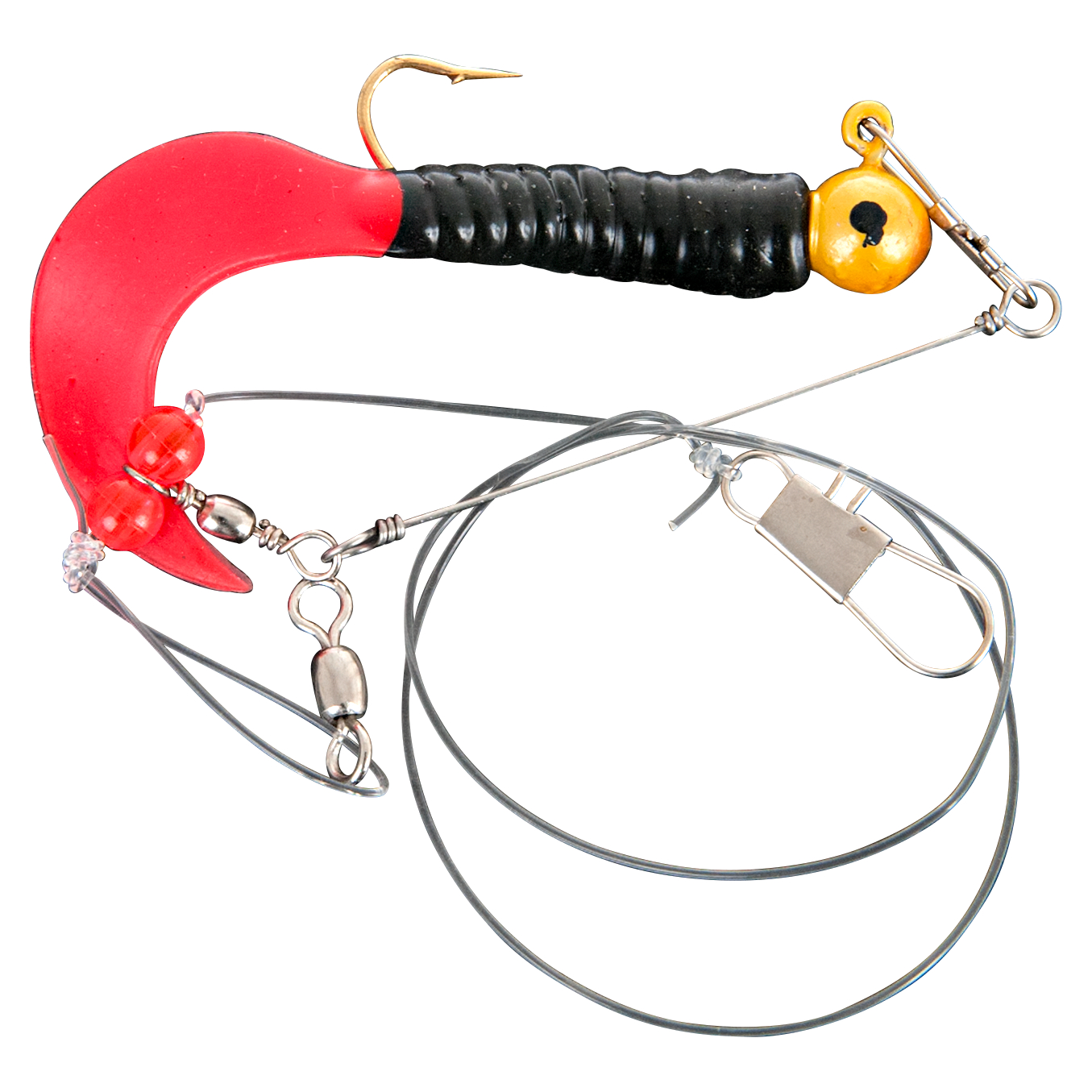 Westline Twistersystem mit 1 Jig (schwarz/rot)