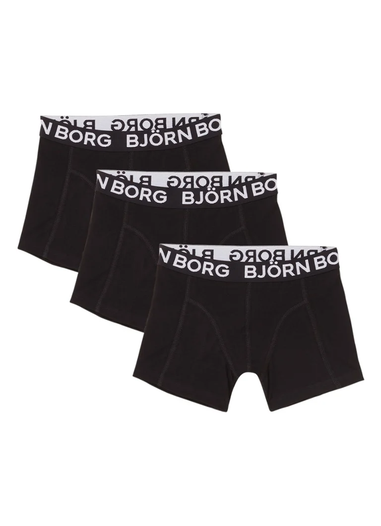 Björn Borg Boxer shorts with logo band in 3-pack