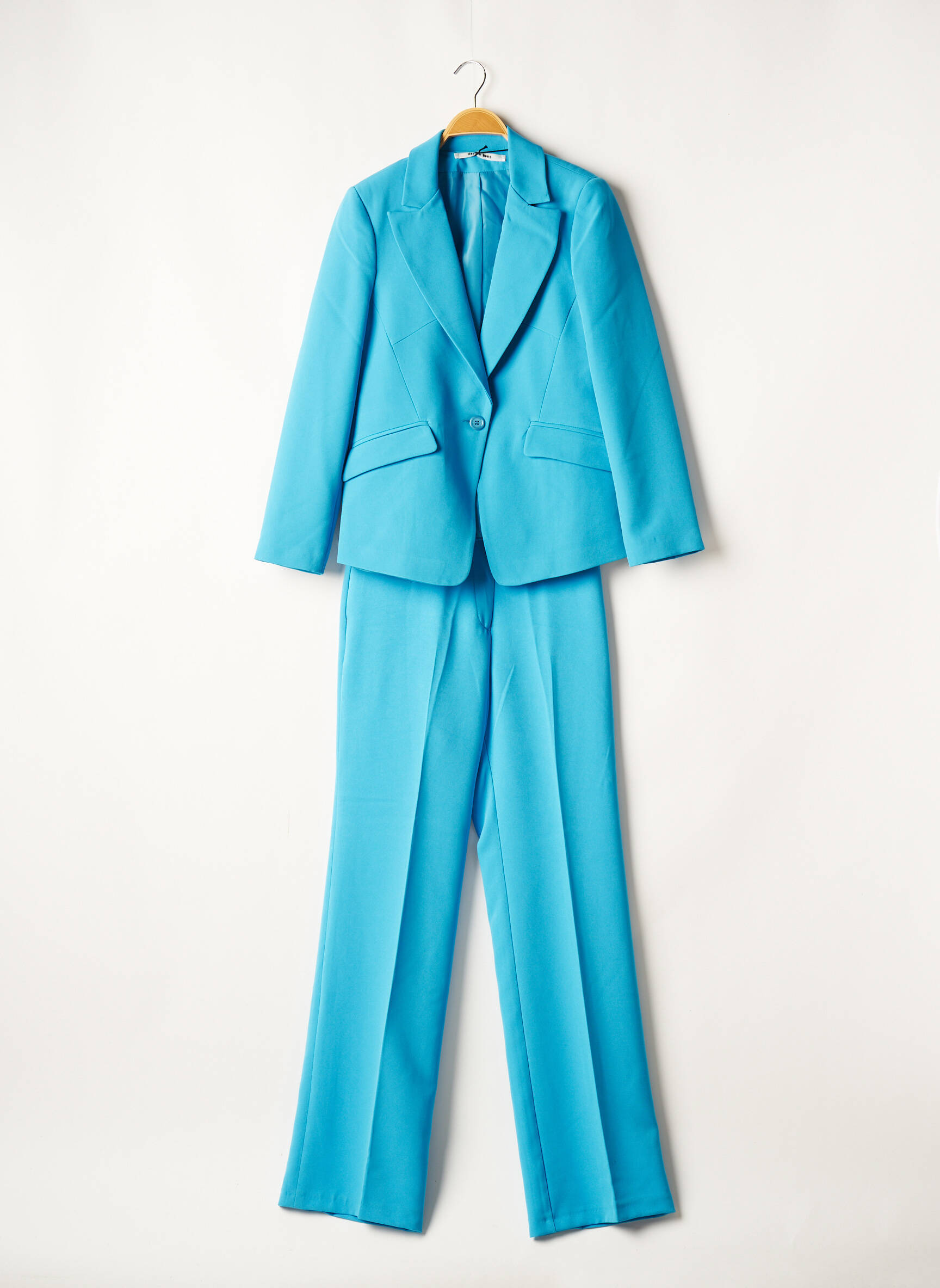 Angela Davis Pantalon Veste Femme couleur bleu