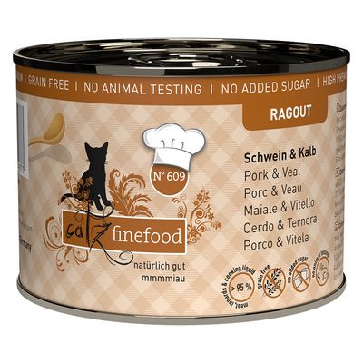 Sparpaket catz finefood Ragout 24 x 190 g