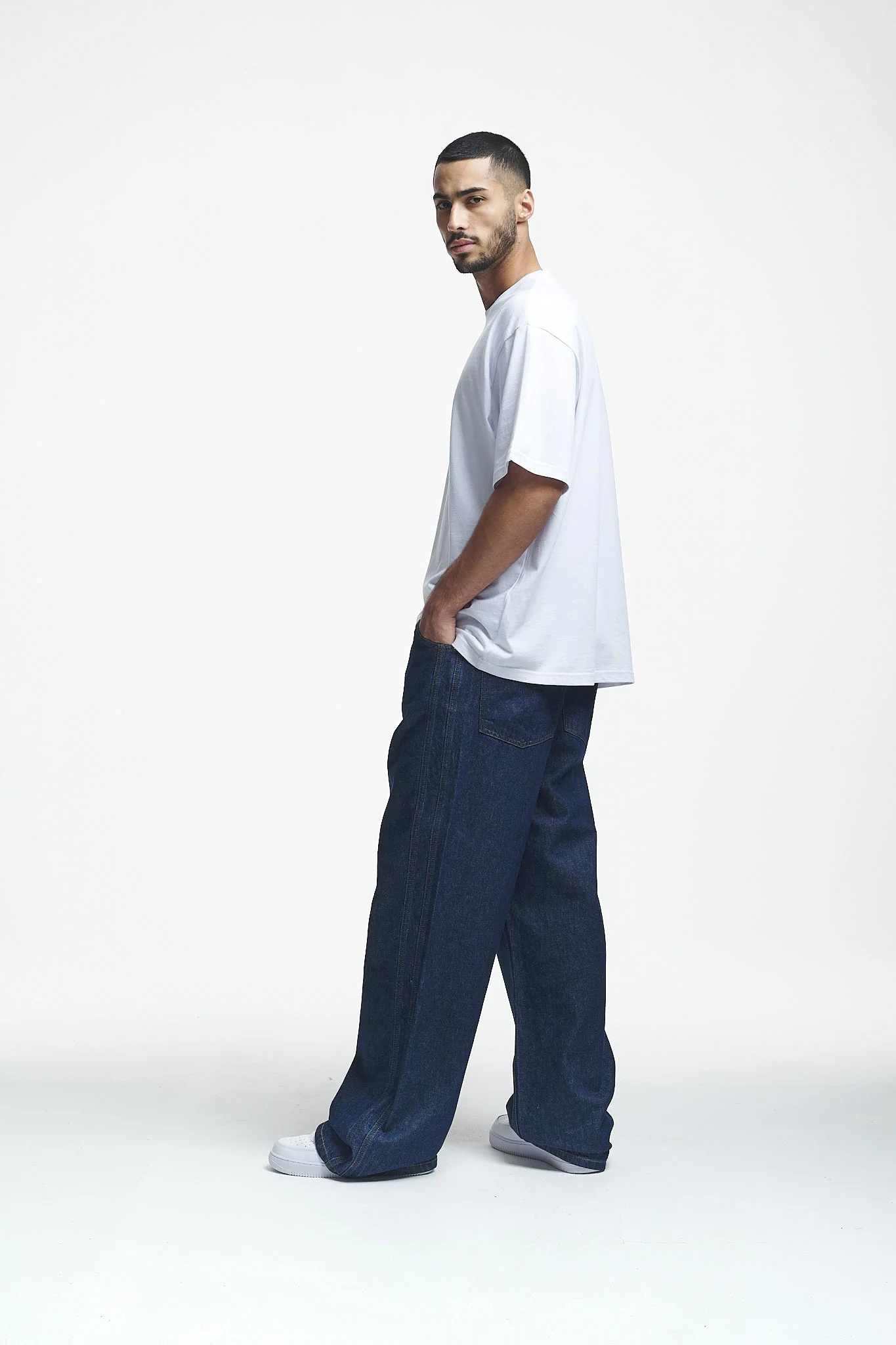 2Y Studios DARA WIDE HEM BAGGY - Vaqueros holgados