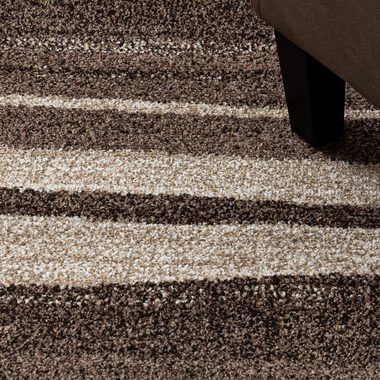 Läufer Läufer Flurläufer Modern für Vorzimmer, Küche - Braun, Mazovia, 70 x 100 cm, Kurzflor, Meterware, Höhe 10 mm, Kurzflor - niedrige Florhöhe