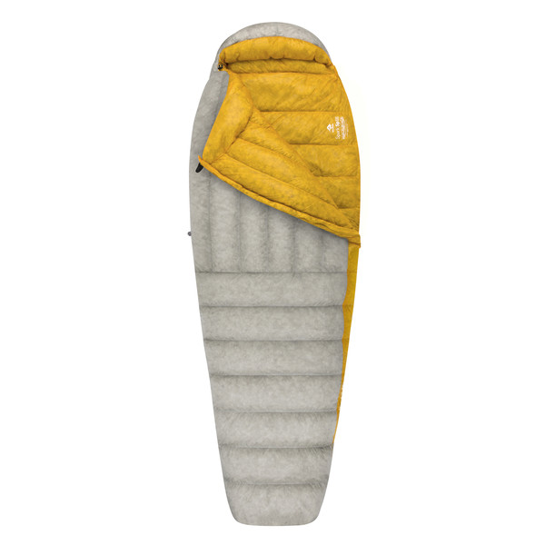 SPARK SPIII - REGULAR LIGHT GREY / YELLOW - Daunenschlafsack