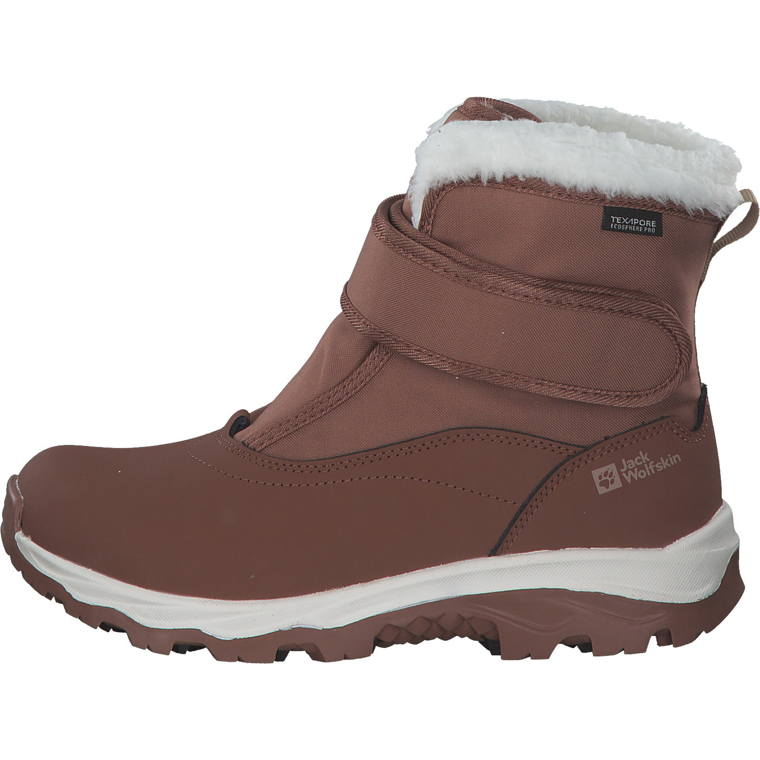 Jack Wolfskin 4054091, Winterstiefel, Kinder, wild ginger