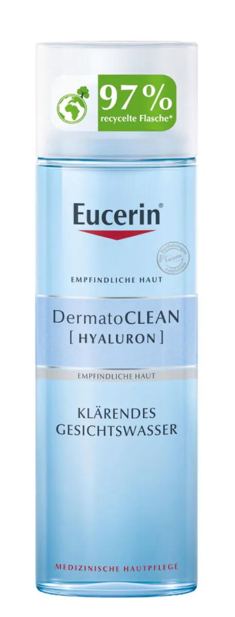 Eucerin Dermatoclean Hyaluron valomasis veido tonikas